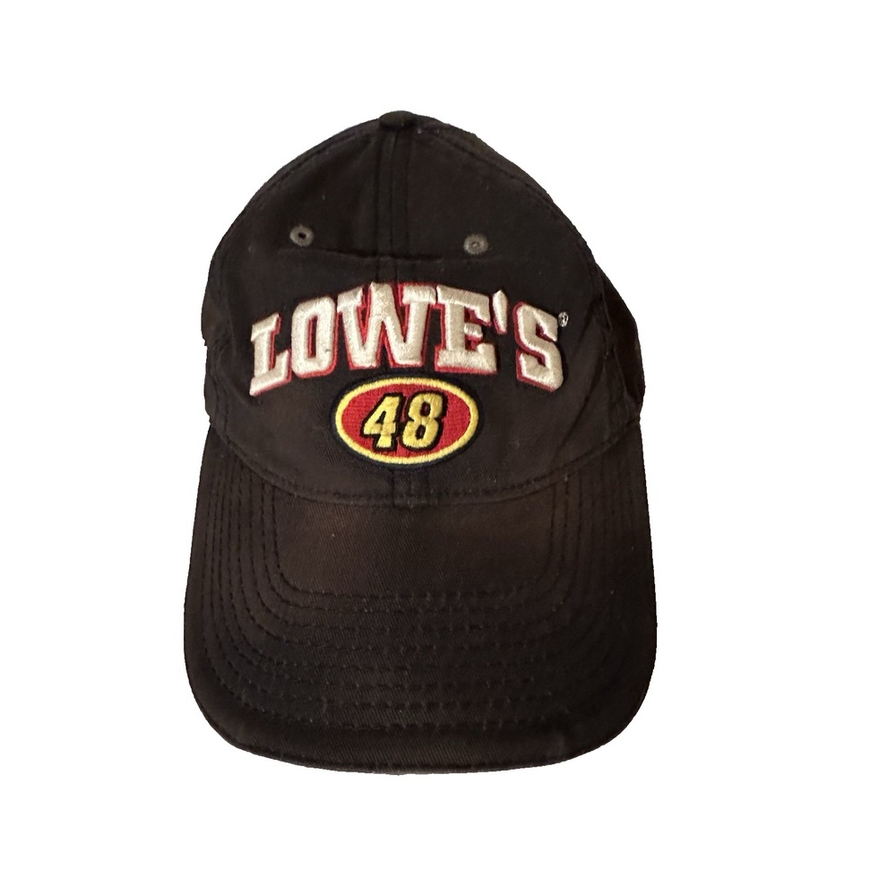 Jimmy Johnson Lowes #48 Cap Trucker Hat NASCAR Hendrick Racing Adjustable New